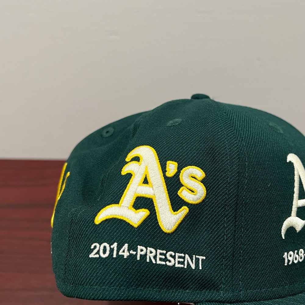 New Era, 59Fifty Fitted Hat, Logo Progression, Oakland Athletics - Picture 3 of 15